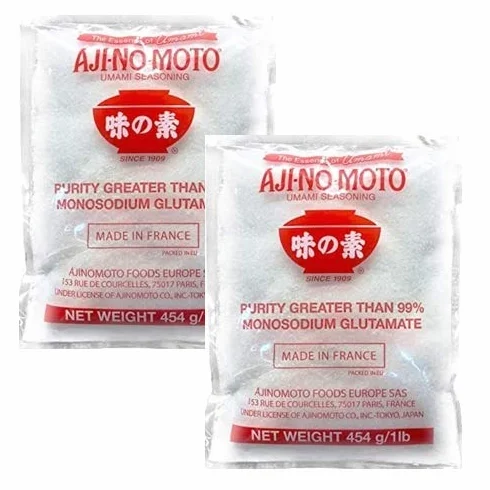 AjiNoMoto Monosodium Glutamate MSG 2 x 454 g