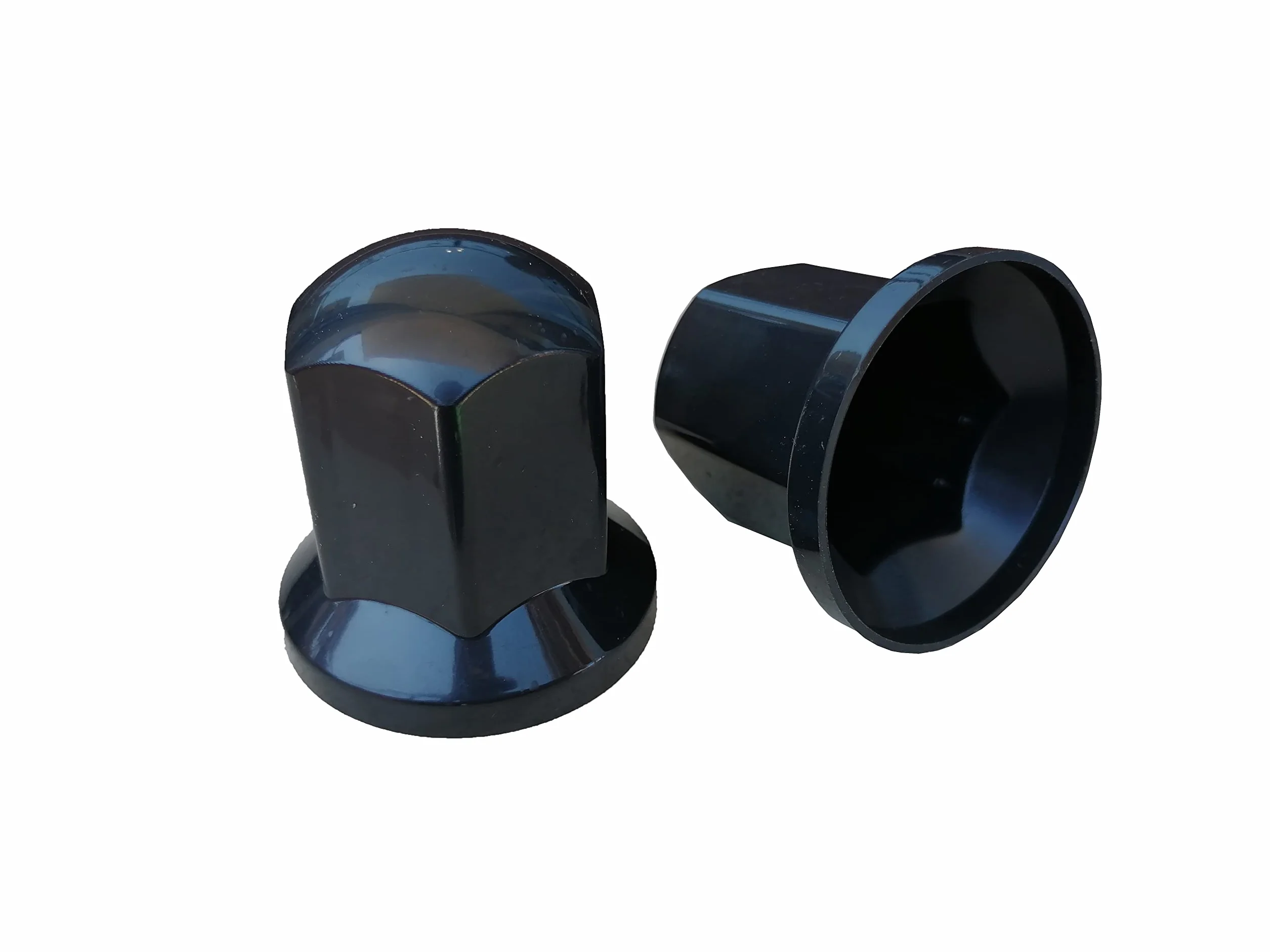 60 pezzi copridadi ruota LUNGHI da 32mm cappucci in plastica nera adatti per camion rimorchio autobus camion auto veicolo LKW