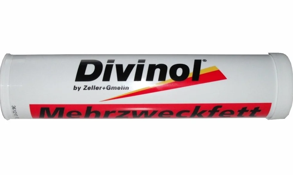 Confezione da 24 cartucce di grasso multiuso Divinol da 400 ml