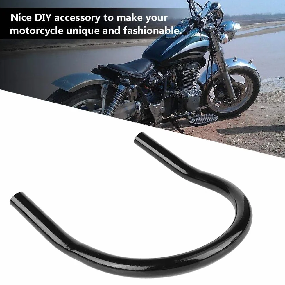 Telaio Moto Sedile Posteriore Staffa di Montaggio 230mm Curva Telaio Cafe Racer Universale