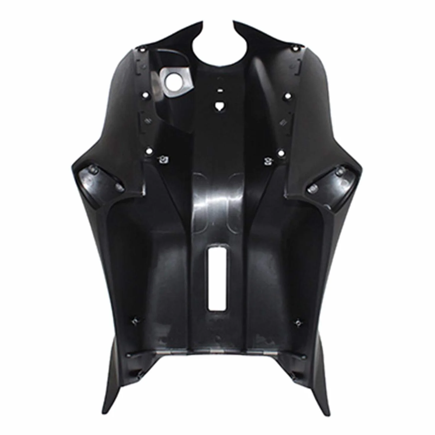 CARENAGE-TABLIER AR Scoot Adaptable KYMCO 50 Agility, 125 Agility Noir Brillant -P2R-