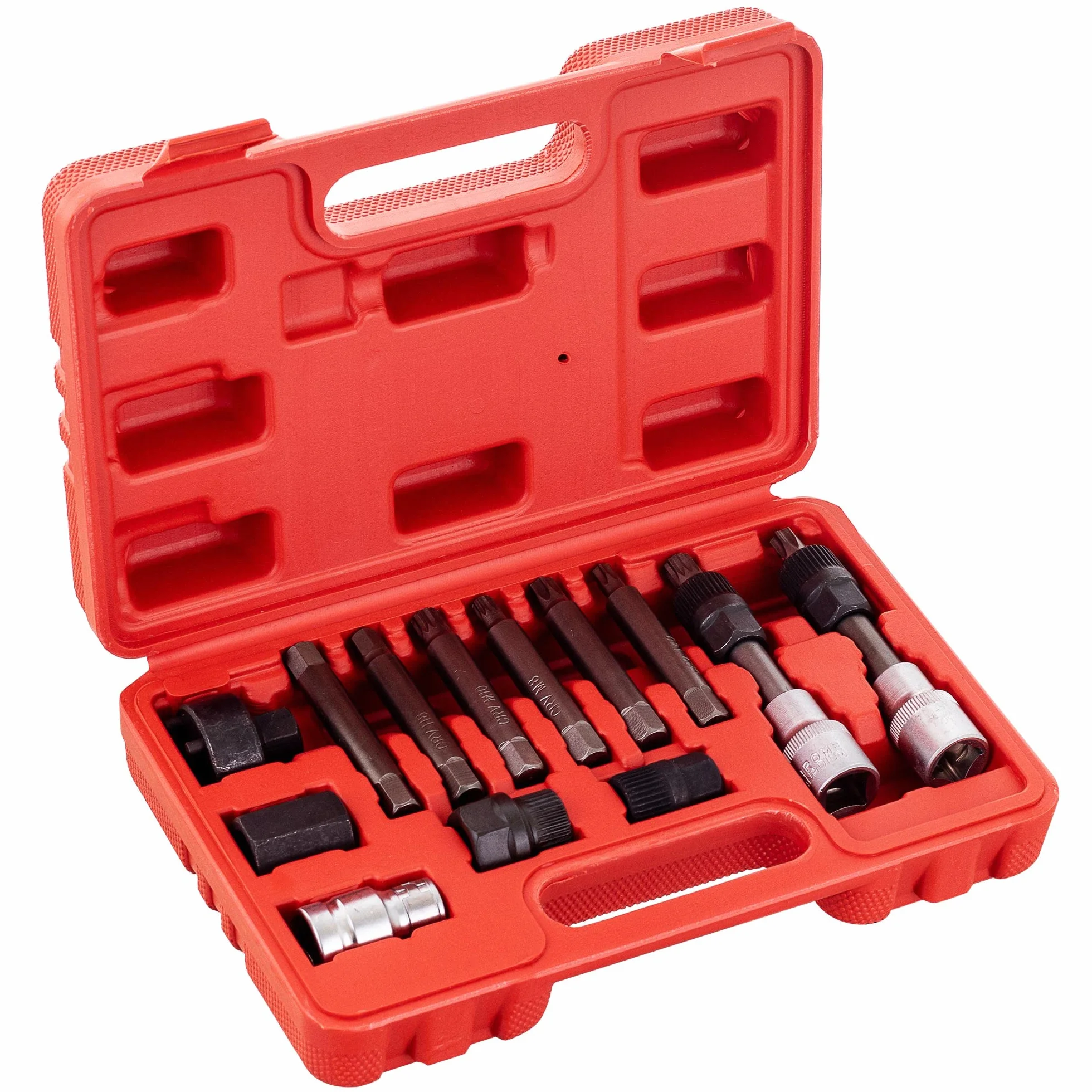 Set alternatore ruota libera puleggia chiave rimozione presa bit bloccaggio 13 pezzi