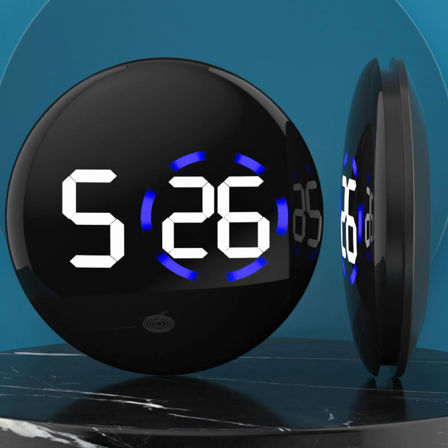 Orologio Da Auto - Timer Digitale Multiuso - Orologio Digitale Multiuso Impermeabile per Auto Furgone Barca Cruscotto Ventilazione