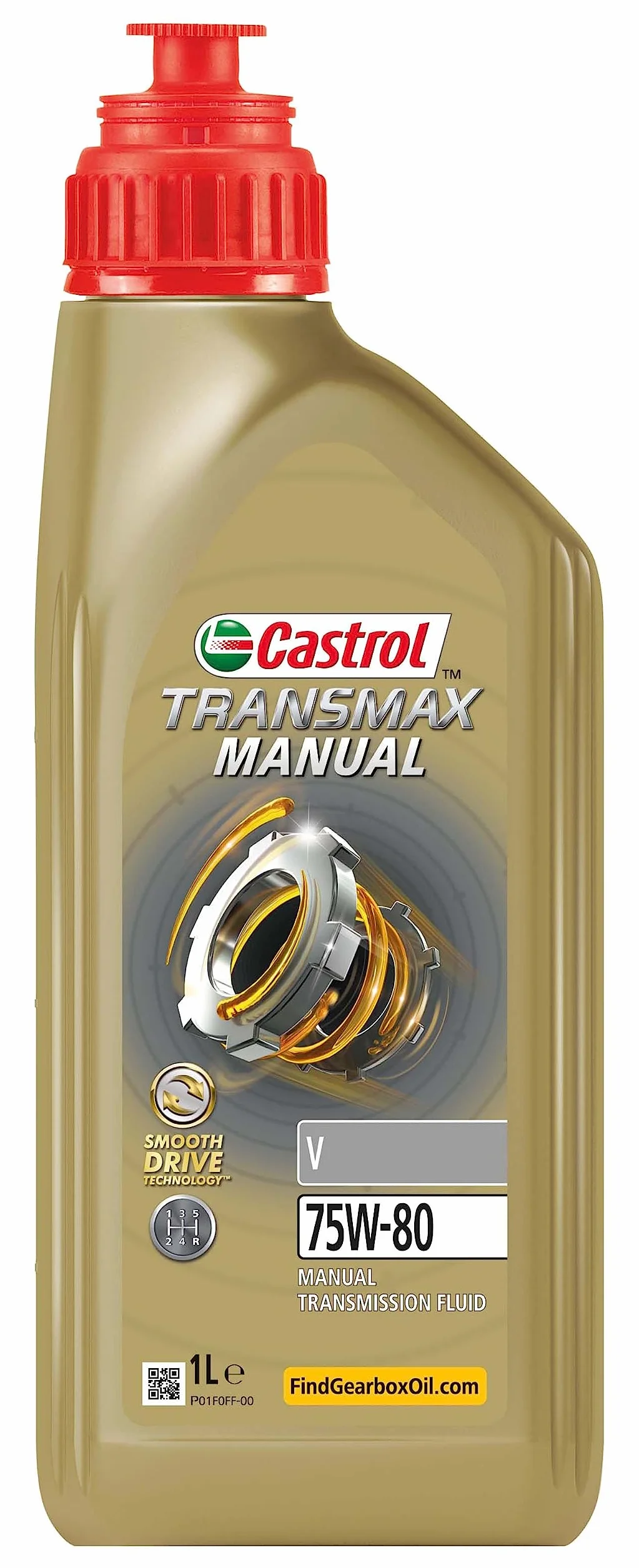 Castrol TRANSMAX Manual V 75W-80 - Olio per ingranaggi, 1 l