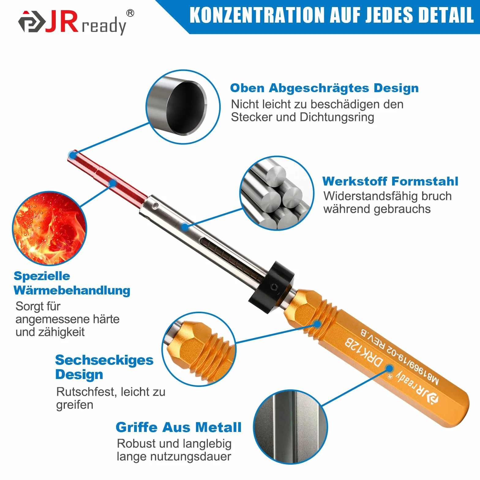 JRready ST5142 Zestaw 6-częściowy do montażu i demontażu styków M81969