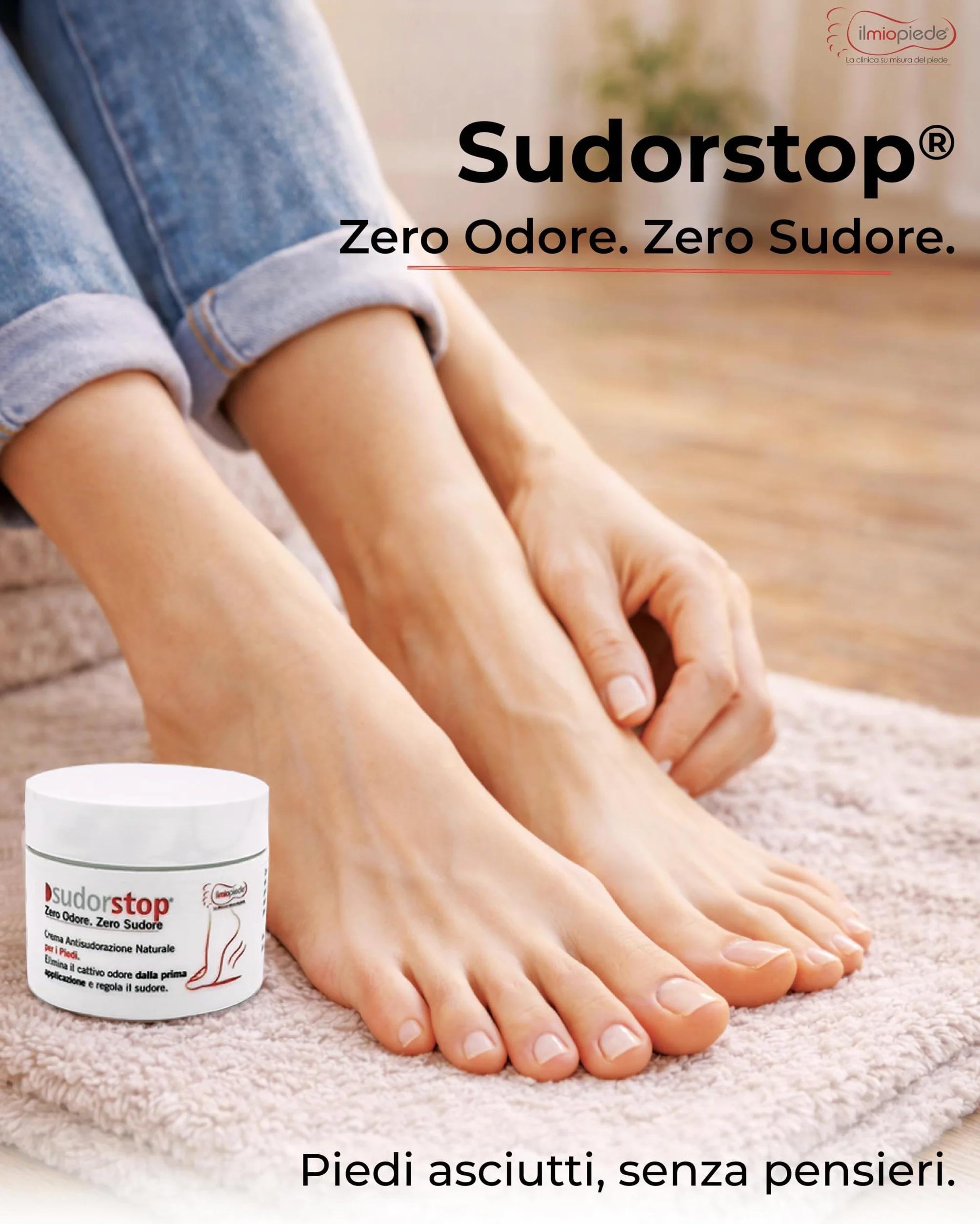 Sudorstop Crema Antitraspirante Piedi 50 ml