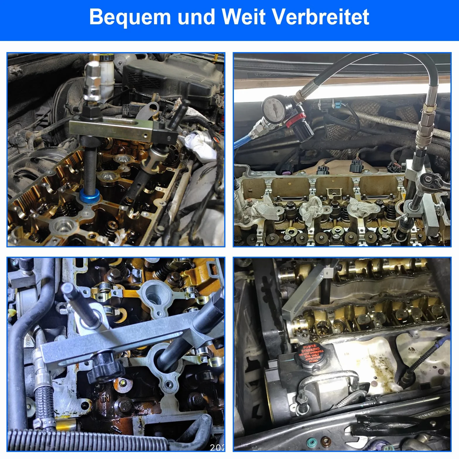RUIZHI Attrezzo di Ricambio per Molle e Guarnizioni Compatibile con Mercedes Benz BMW Audi