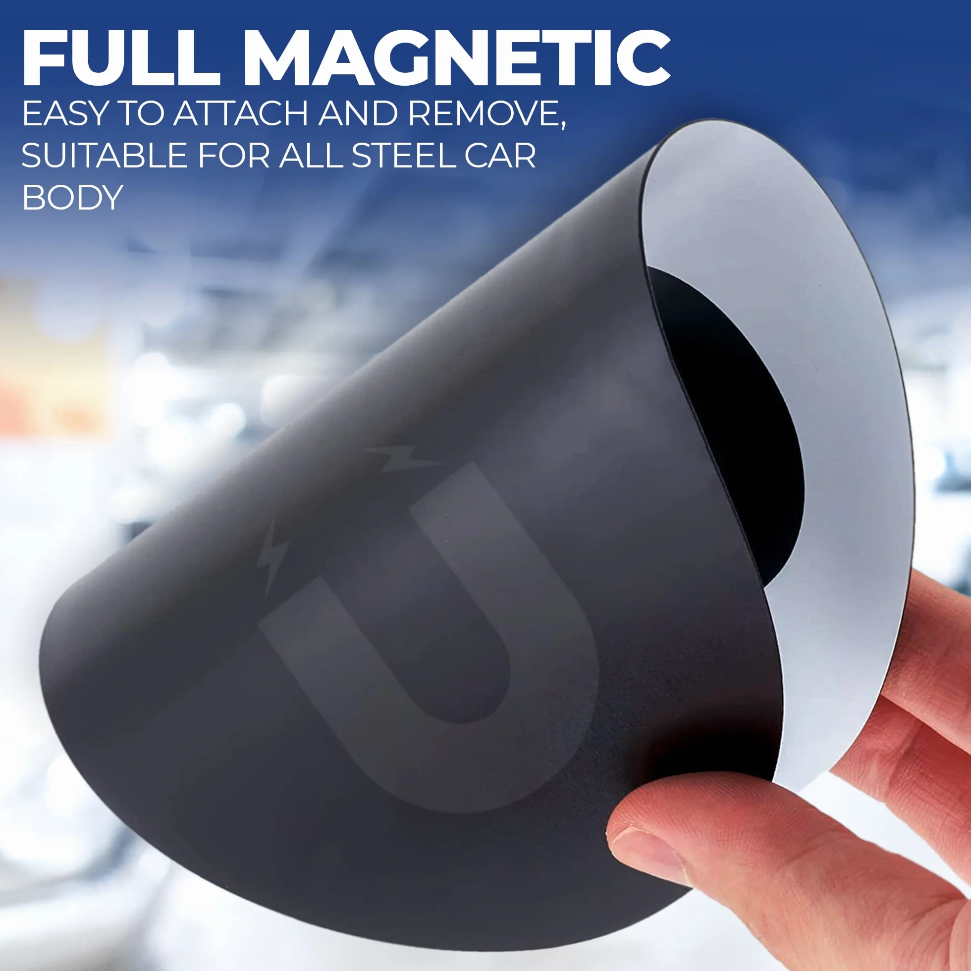 Adesivi magnetici per auto GB UK – Magnete regolamentare resistente alle intemperie – Confezione 1 o 2