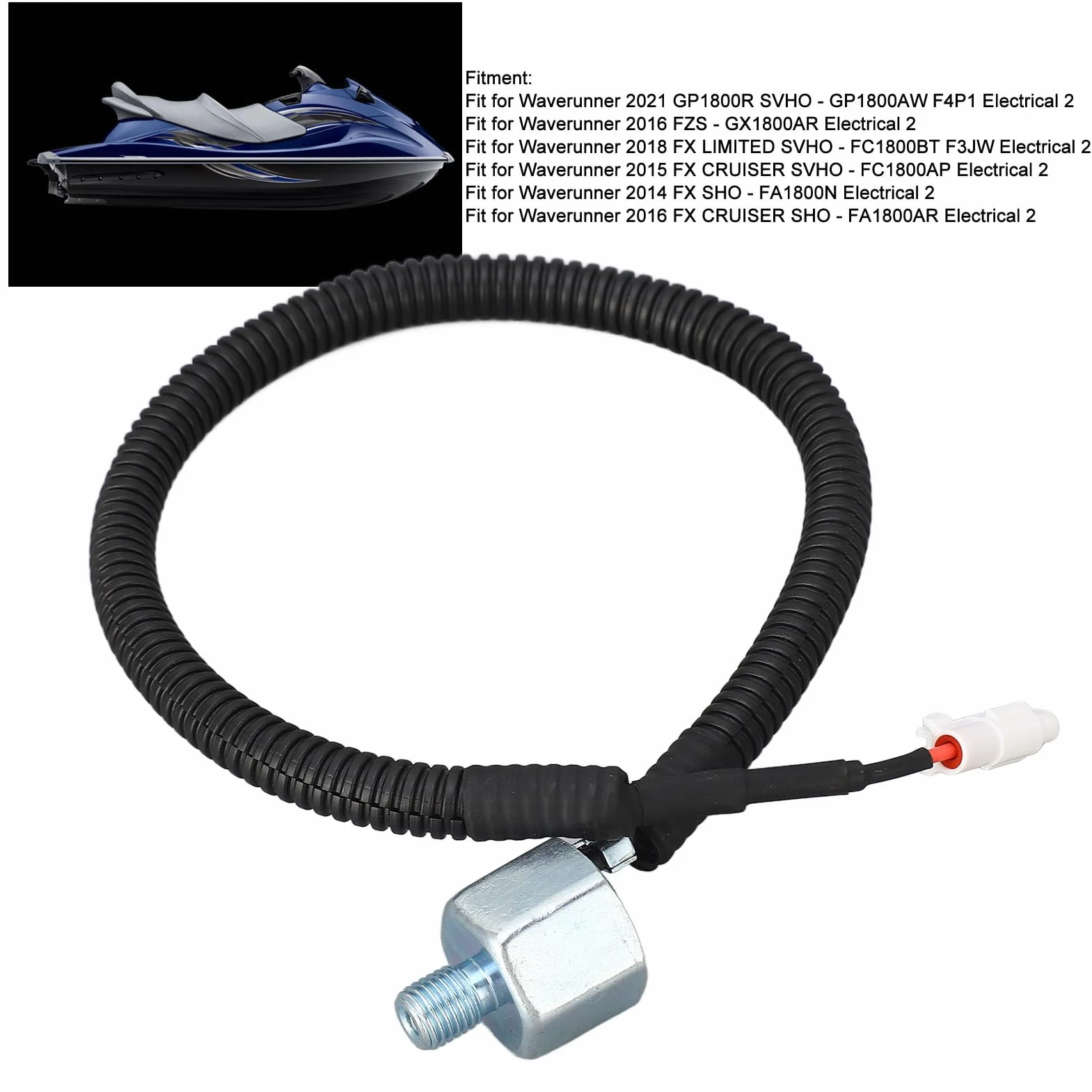 Sensore di Detonazione 6AN 85780 00 00 per Waverunner FX Boats 2012-2021