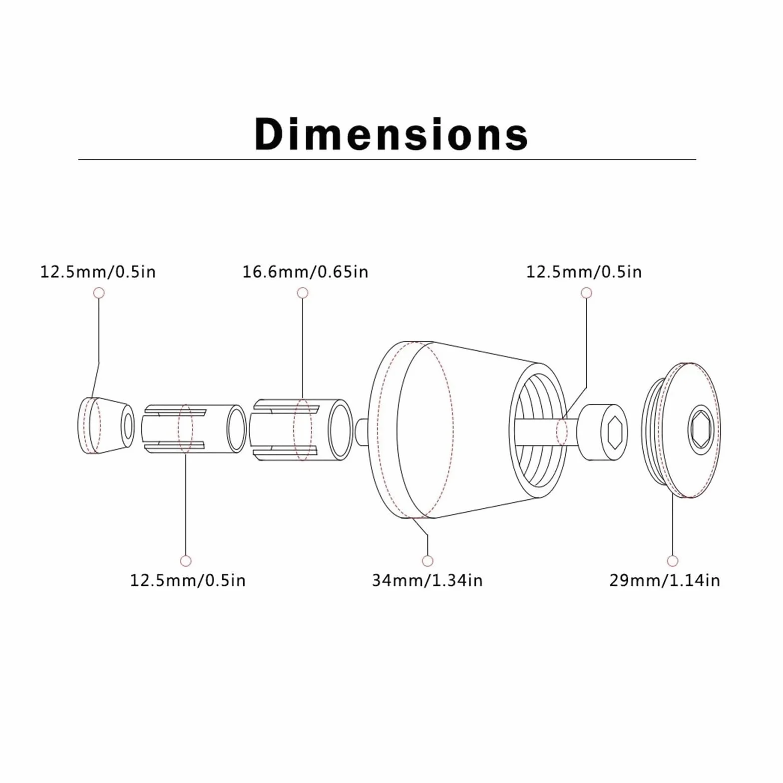 Leva frizione e freno in alluminio per Kawasaki Z800 Z800E 2013-2017 7/8'' 22mm Manubrio