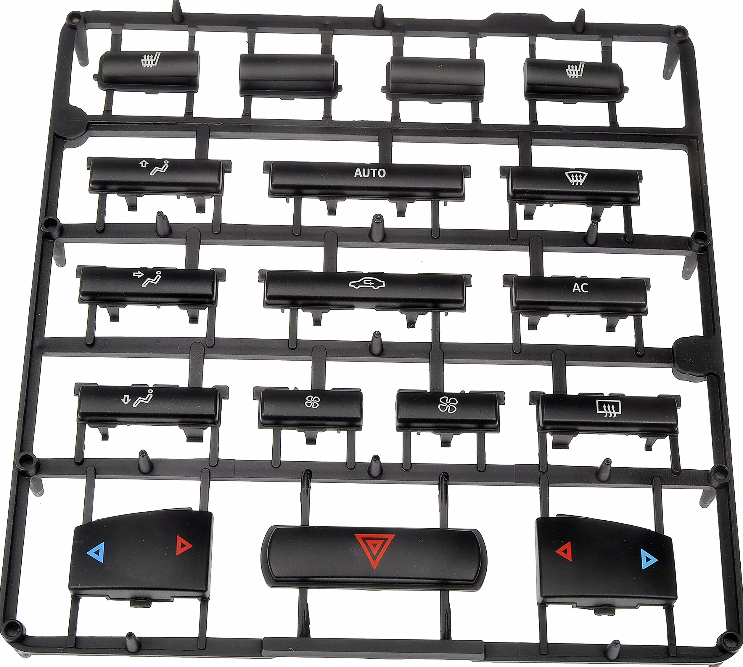 Dorman Kit pulsanti di controllo HVAC compatibile Saab 76833