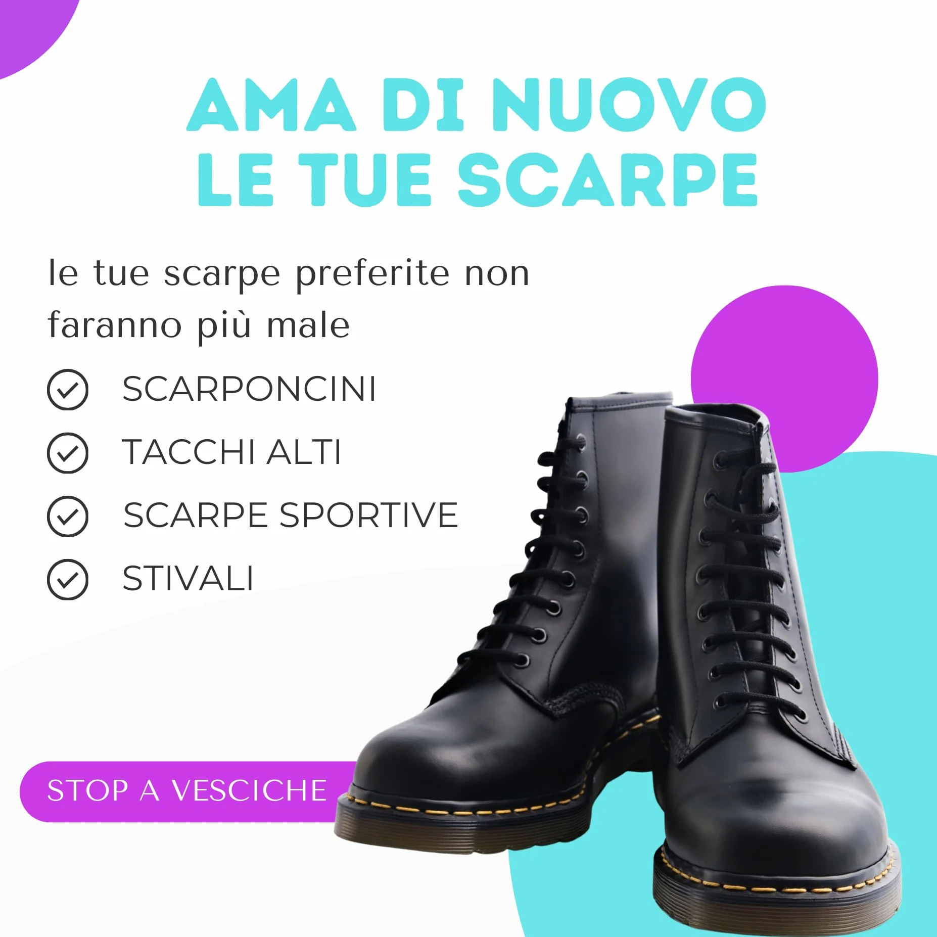 Protezione per tallone in gel di silicone morbido, talloniera 2 paia Bianco e nero