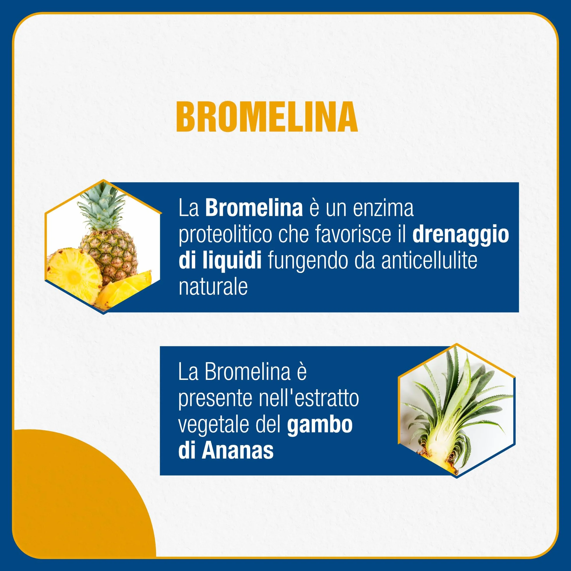 Fortilase 20 Compresse Integratore Alimentare di Bromelina Anticellulite Antinfiammatorio