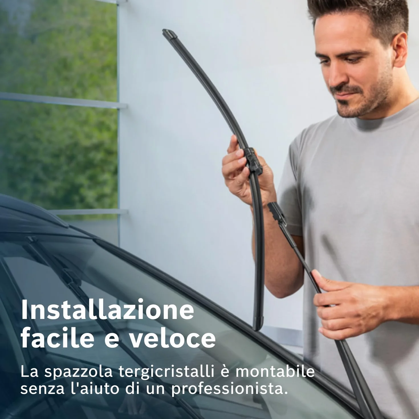 Bosch Rear Wiper Blade H840 290mm Tergicristallo Lunotto
