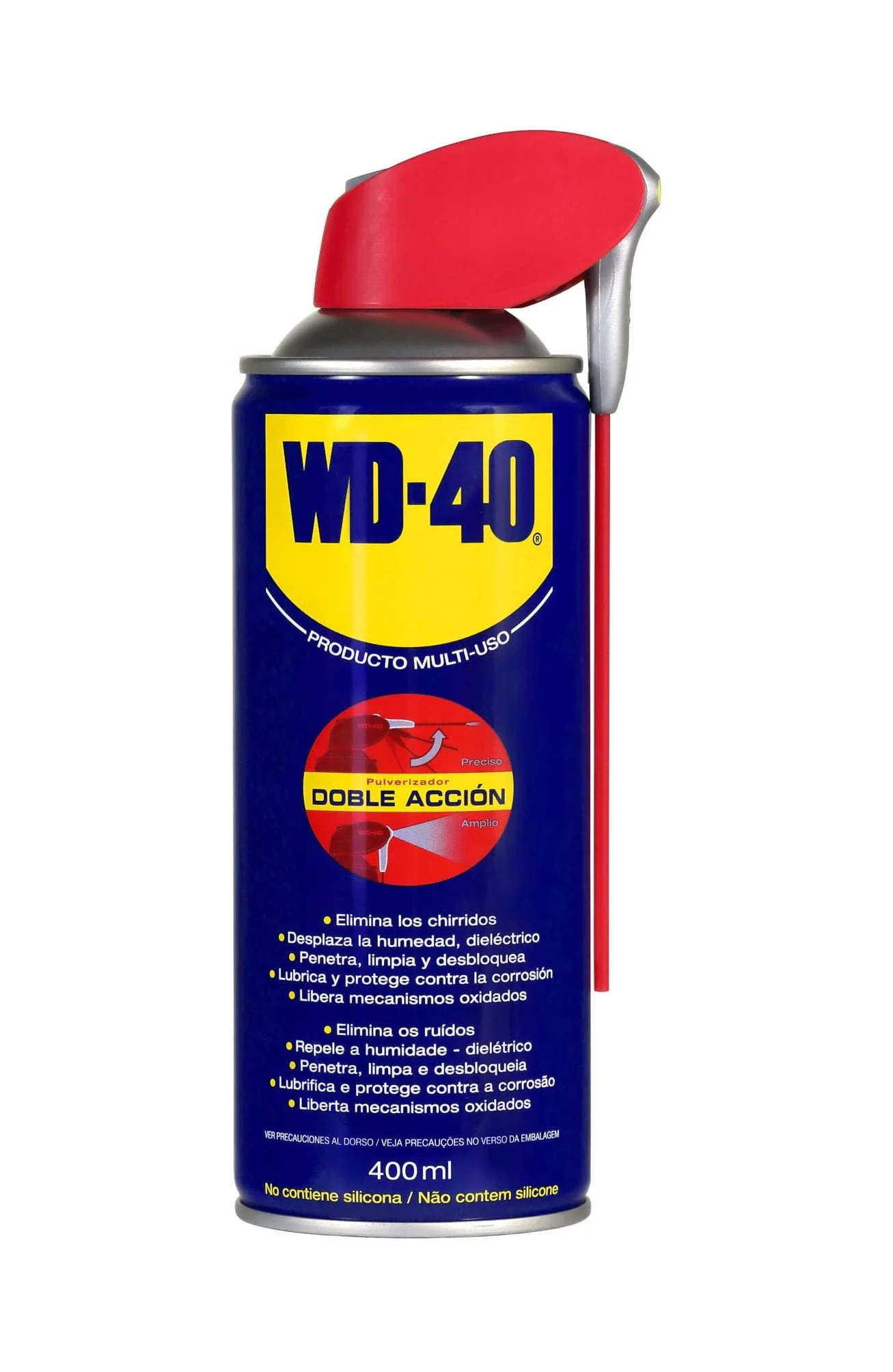 WD-40 Spray Multiuso 400 ml Lubrificante Sbloccante Antiruggine Dielettrico Detergente
