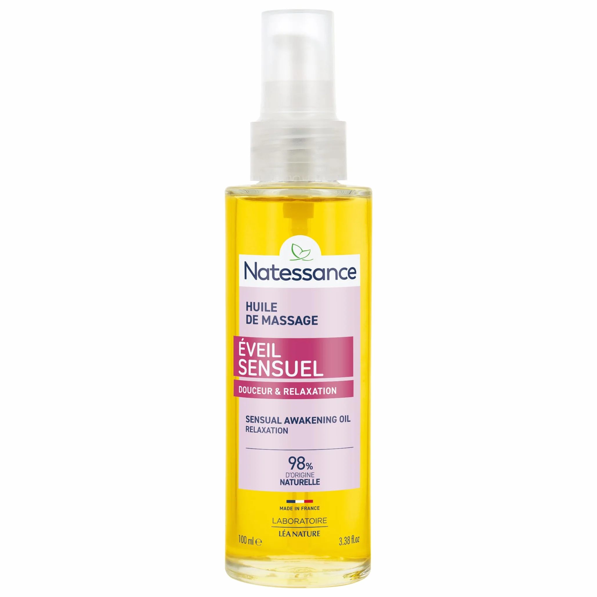 Natessance Olio di Massaggio Risveglio Sensuel