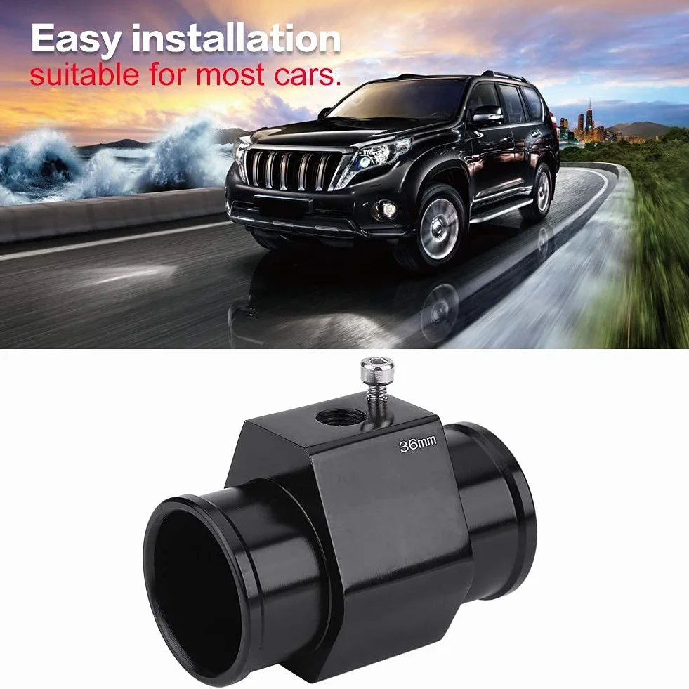 Adattatore per indicatore di temperatura del tubo flessibile per giunto di temperatura dell'acqua per auto universale(36mm)