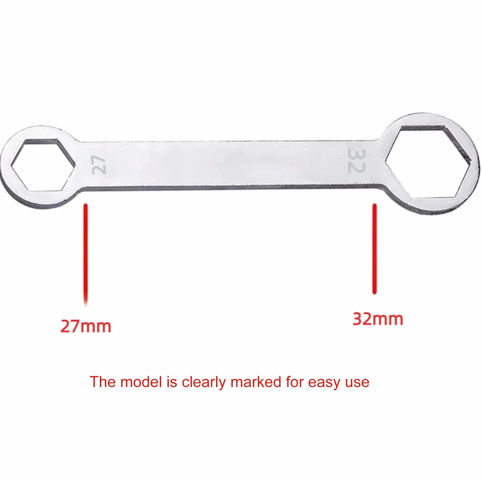 Chiave per mozzi 27 mm 32 mm anteriore posteriore moto riparazione manutenzione
