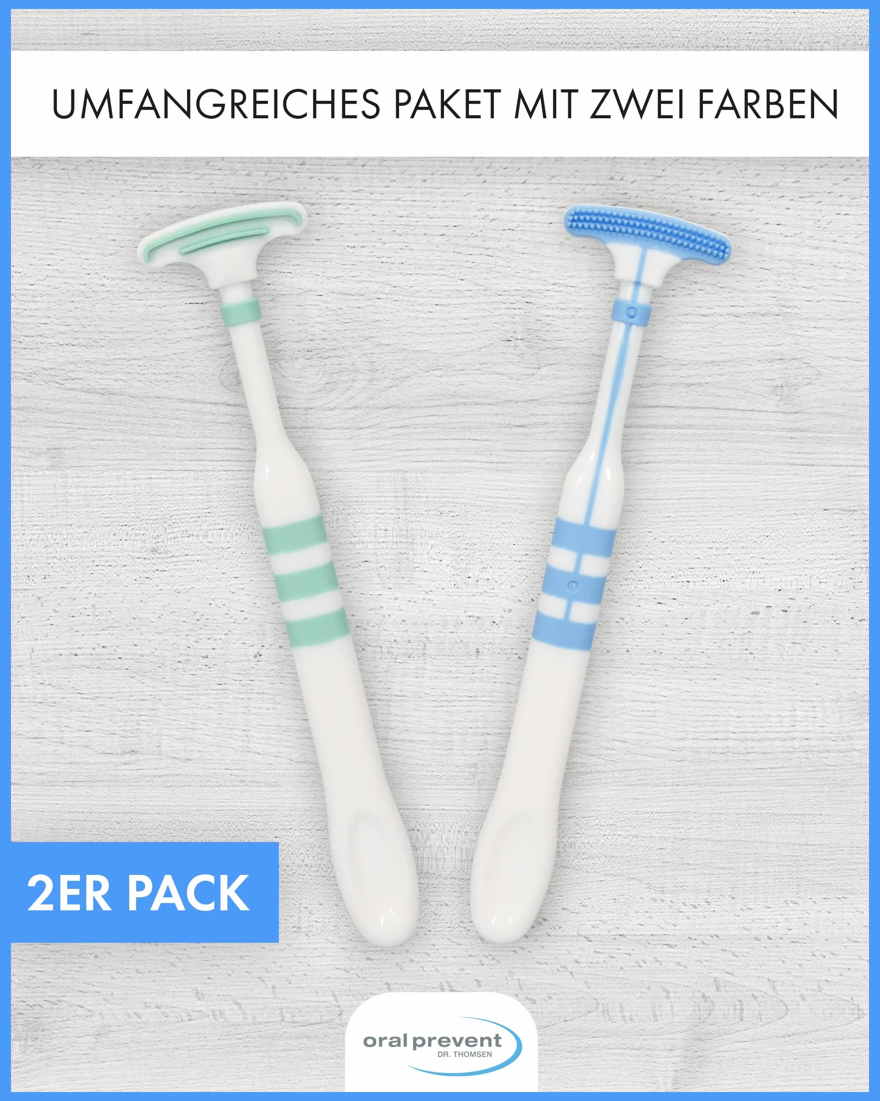 Detergente per lingua DUO – Confezione da 2