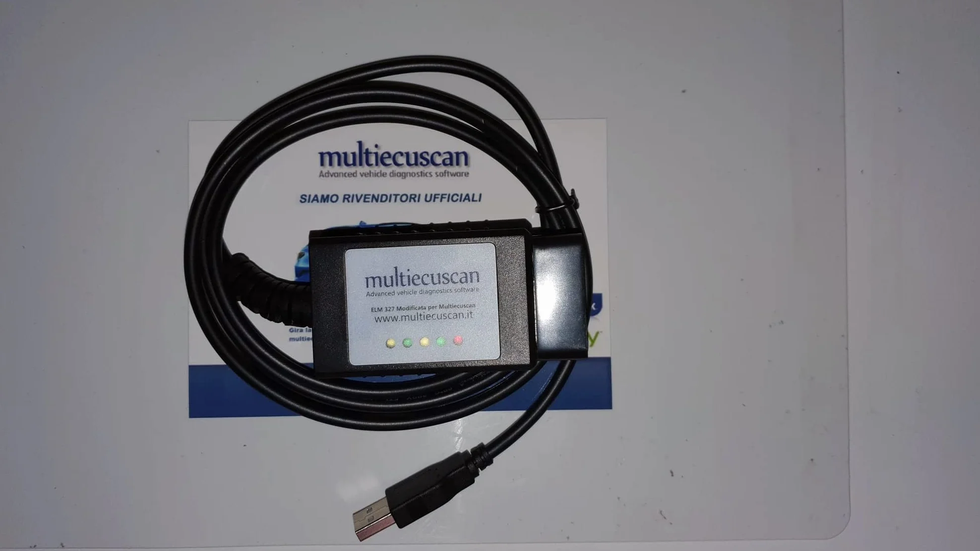 Elm 327 modificata Can + Licenza Italiano compatibile gruppo FCA