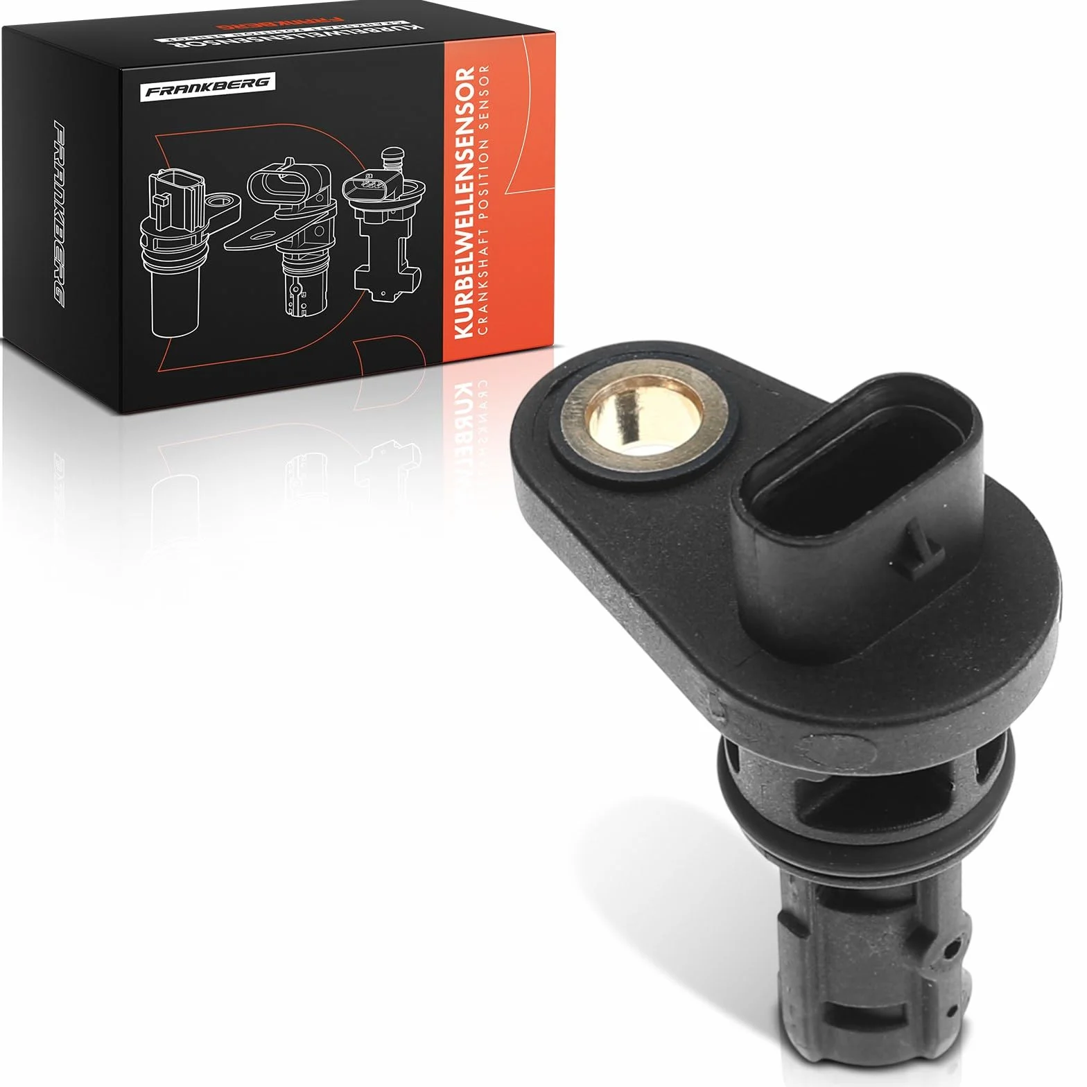 Frankberg Posizione dell'albero Motore Sensore dell'albero Motore 3-Poli Compatibile con Mokka/Mokka X J13 Adam M13 Zafira Tourer C P12 Corsa D S07 Meriva B MPV S10 Replace# 01238207