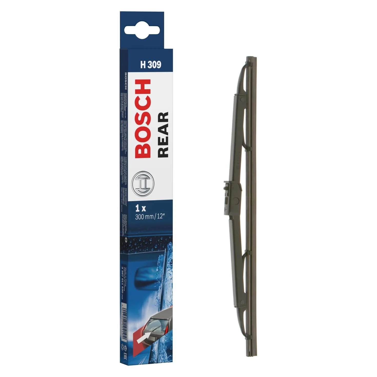 Tergilunotto Bosch Rear H309, Lunghezza 300mm, 1 tergicristallo per lunotto