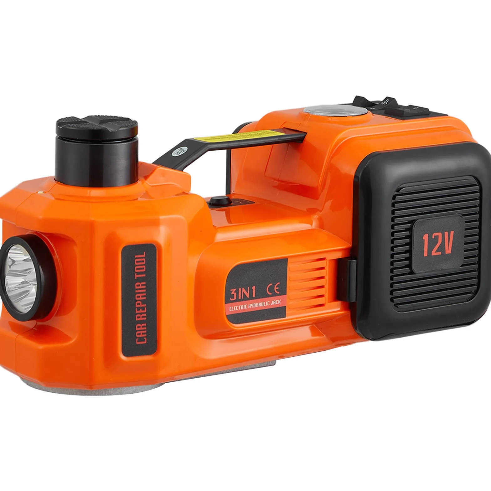 VEVOR Kit Martinetto Idraulico Sollevatore 5 Tonnellate 12V 180W 15A 10bar