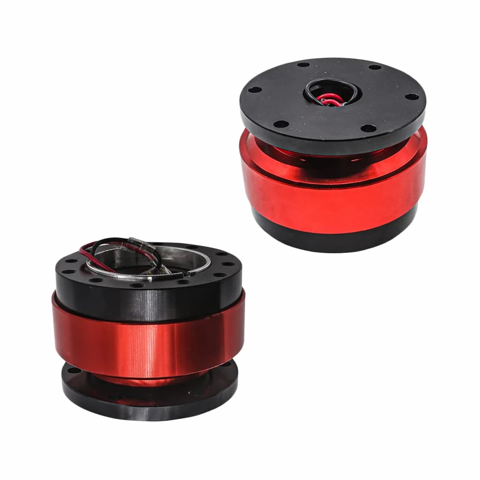 Adattatore per volante a sgancio rapido Riloer Kit con bossolo a 6 fori Race Rally Motorsport