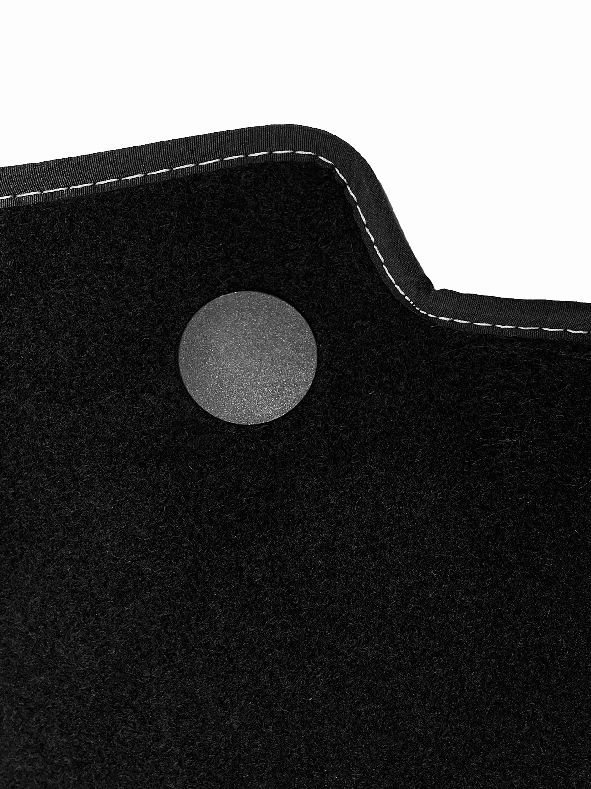 Tappetini compatibili per Captur I dal 2013 al 2018 con logo ricamato e battitacco (2 ricami)