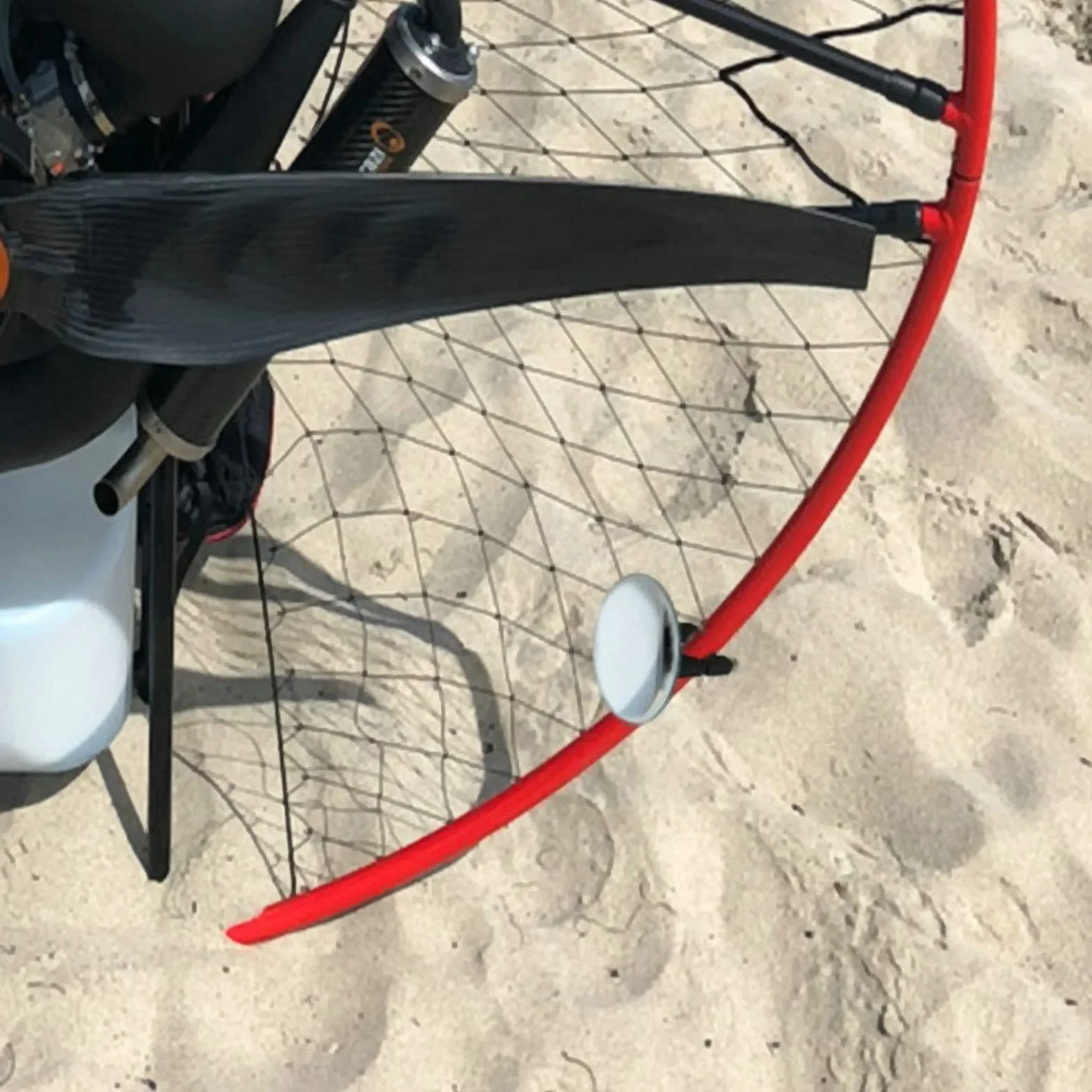 Gauge Telaio Hoop 16mm Mount per Paramotore Powered Parapendio