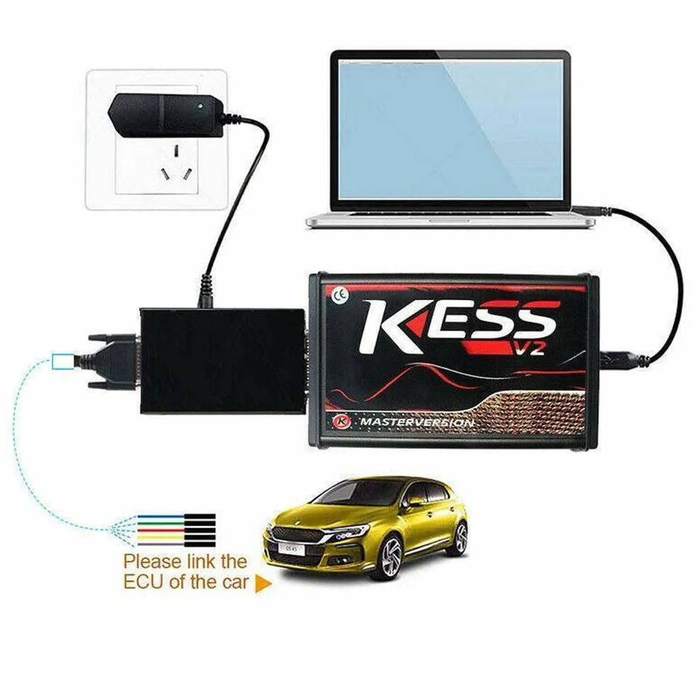 Auto per KESS V2 V5.017 ECU Tuning Kit completo EU Master Online No Token Limit