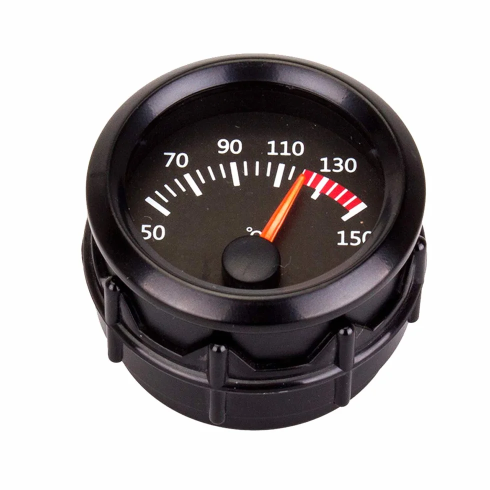 Kit Misuratore Temperatura Olio 52mm LED Bianco Universale ETOPARS