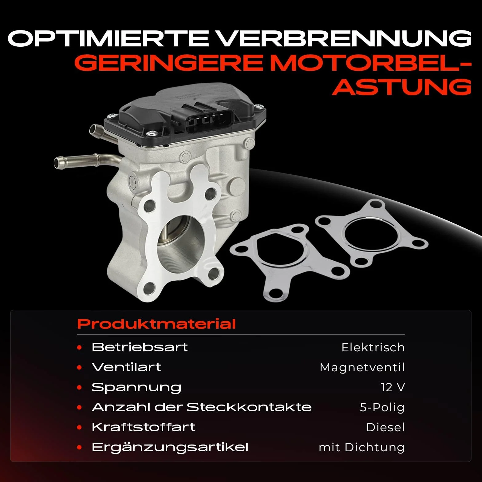 Frankberg Tubazione Valvola AGR Diesel Compatibile con Pathfindel III R51 NP300 Navara D40 NT400 Cabstar F24M Cabstar F24M F24W NP300 Pick-up D22 Replace# 147105X00D