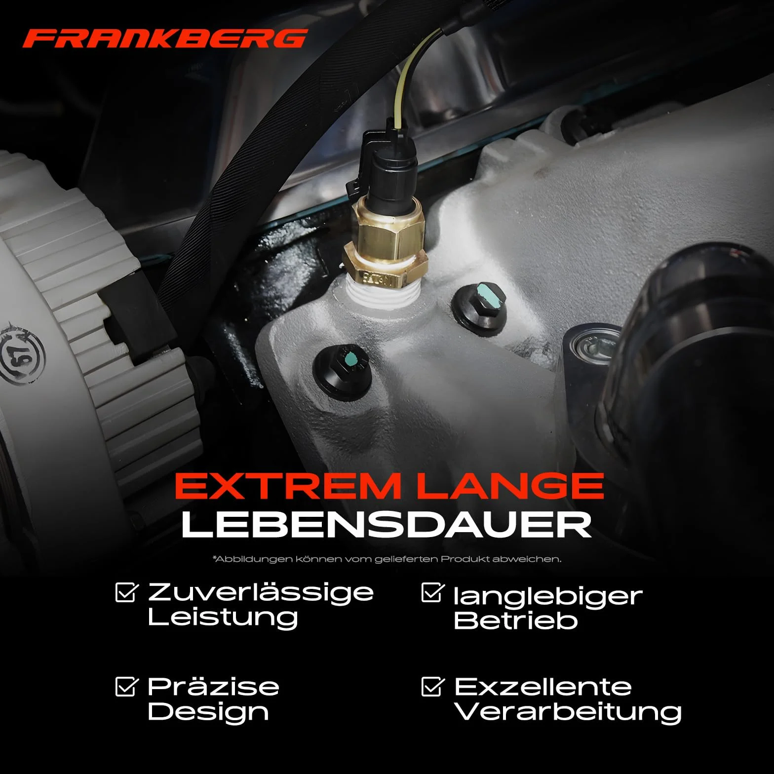 Frankberg Sensore di pressione del tubo di aspirazione 3-Poli Compatibile con M.i.n.i Serie 1 2 Cabriolet/Coupé Serie 3 4 Cabriolet/Coupé Serie 5 Serie 7 8 Cabriolet/Coupé X1-X7 13628570936,8570936