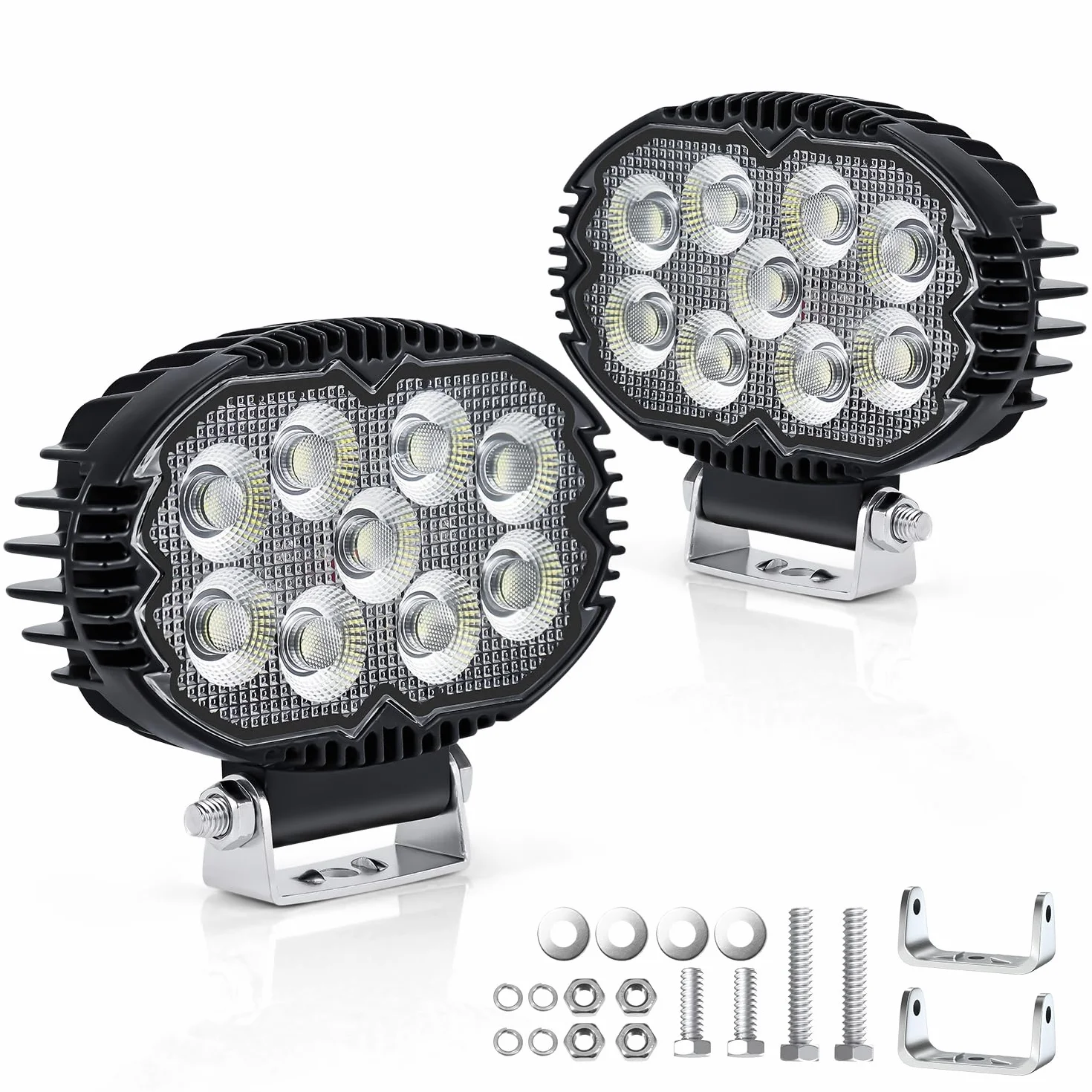 Faro di Inondazione da Lavoro LED IP68 Fuoristrada a Fascio Largo 2PCS per Camion