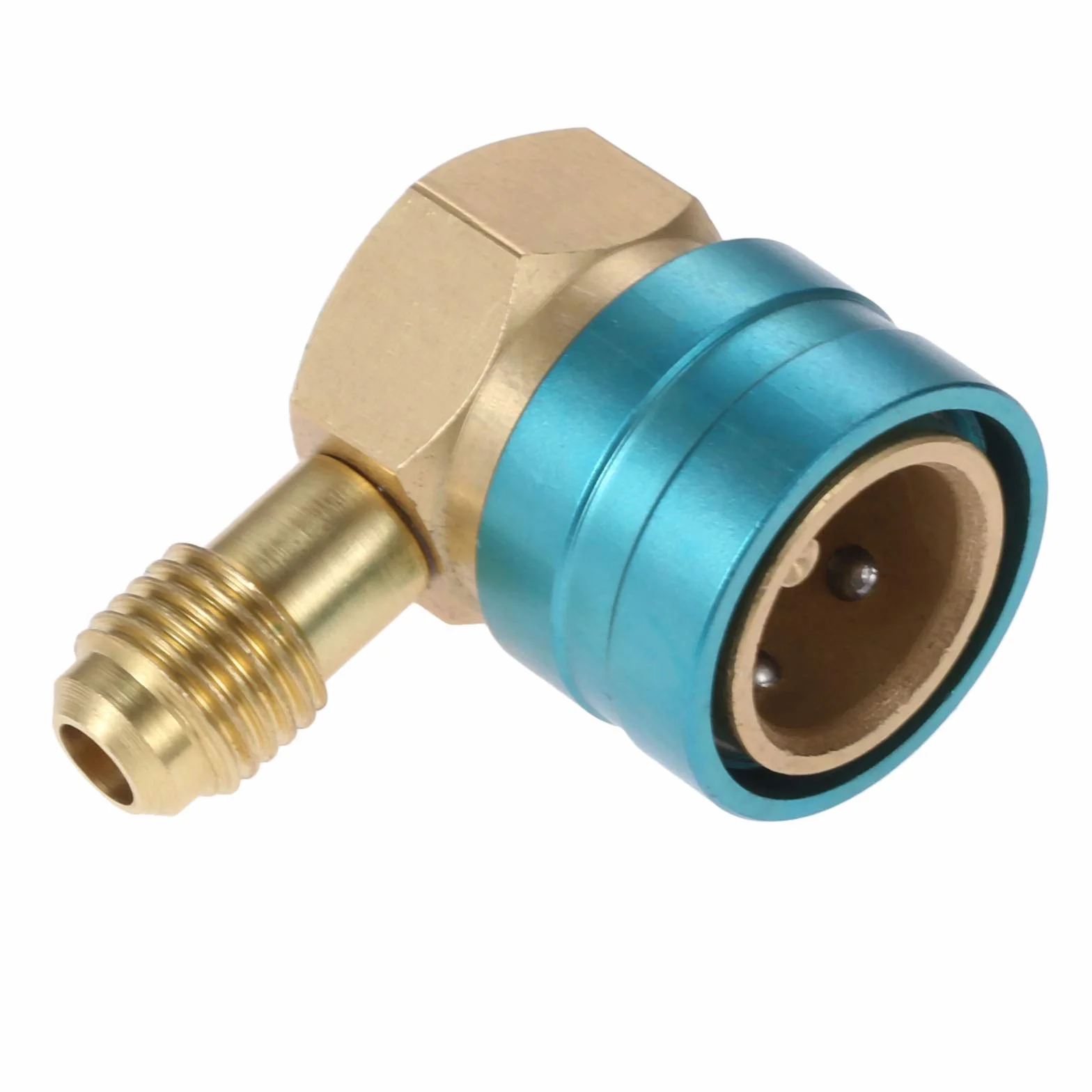 Aupoko Adattatore per Tubo R1234YF a R134A, Connettore di Raccordo Rapido per Aria Condizionata Auto