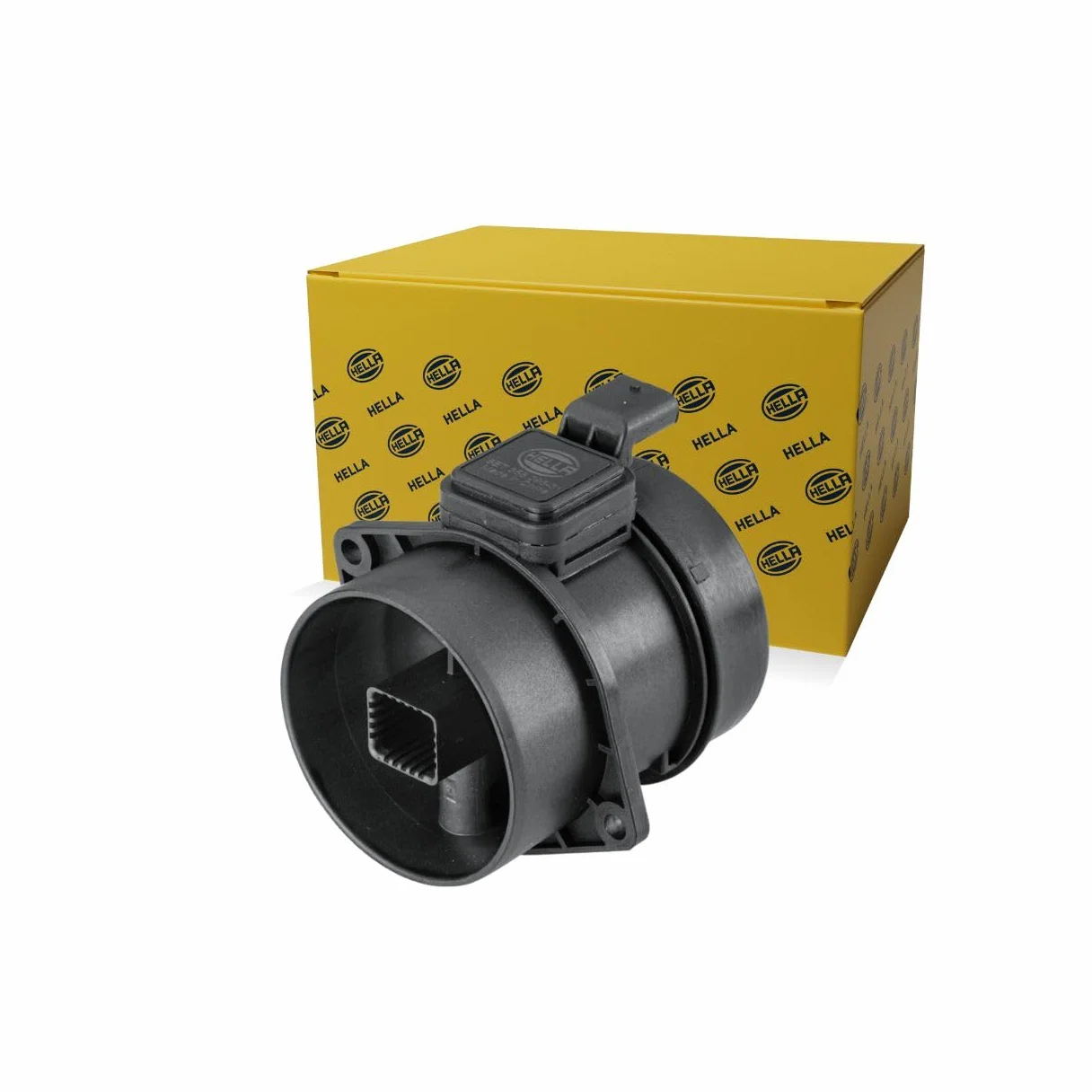 HELLA 8ET 358 095-311 Debimetro - 4a... poli - Bocchettone di tubo - senza guarnizione