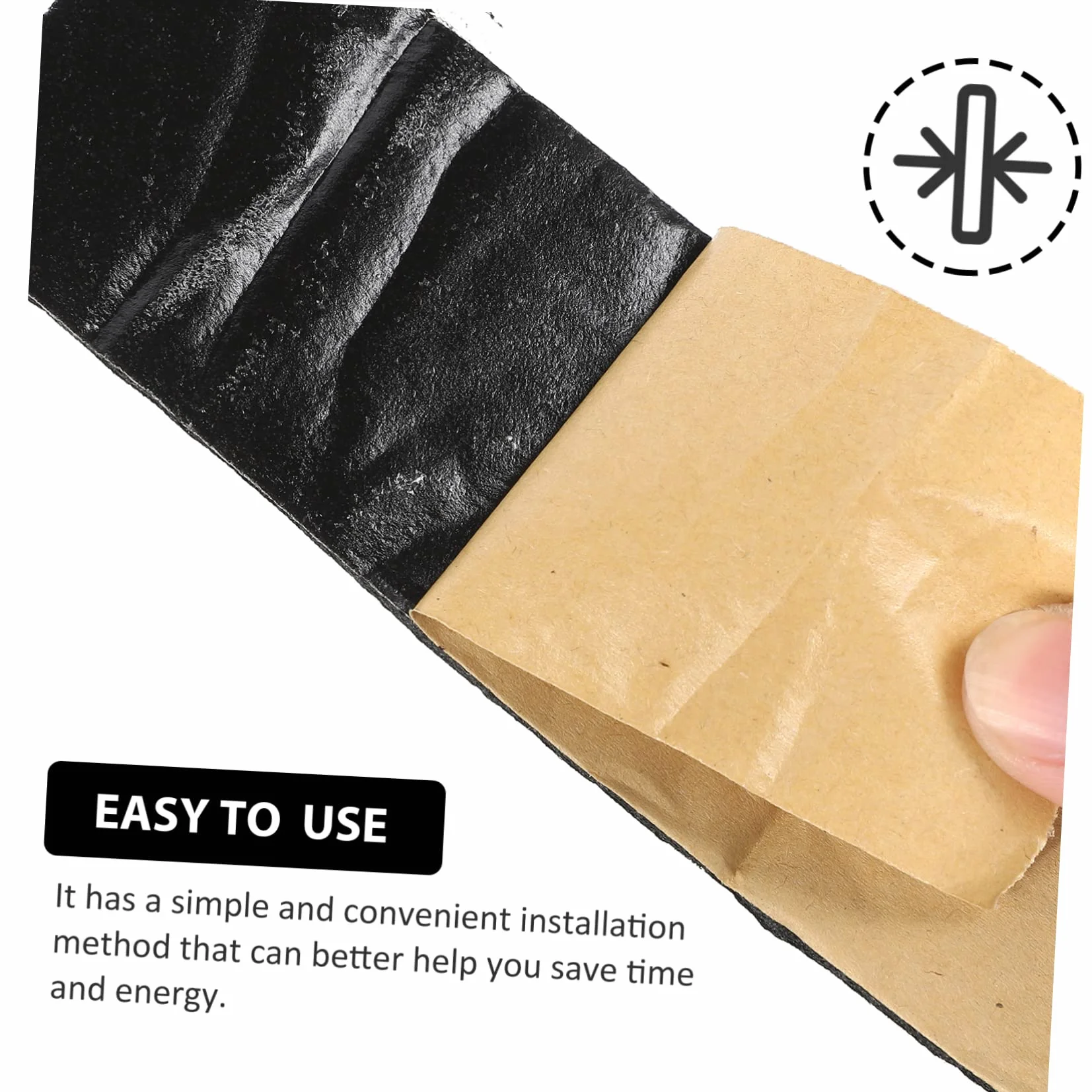 ULTECHNOVO 1rotolo Pannello Fonoassorbente Cotone Isolante Con Rivestimento Alluminio Protezione Termica e Acustica Per Coibentazione Tubazioni e Bagagliaio Auto Spessore