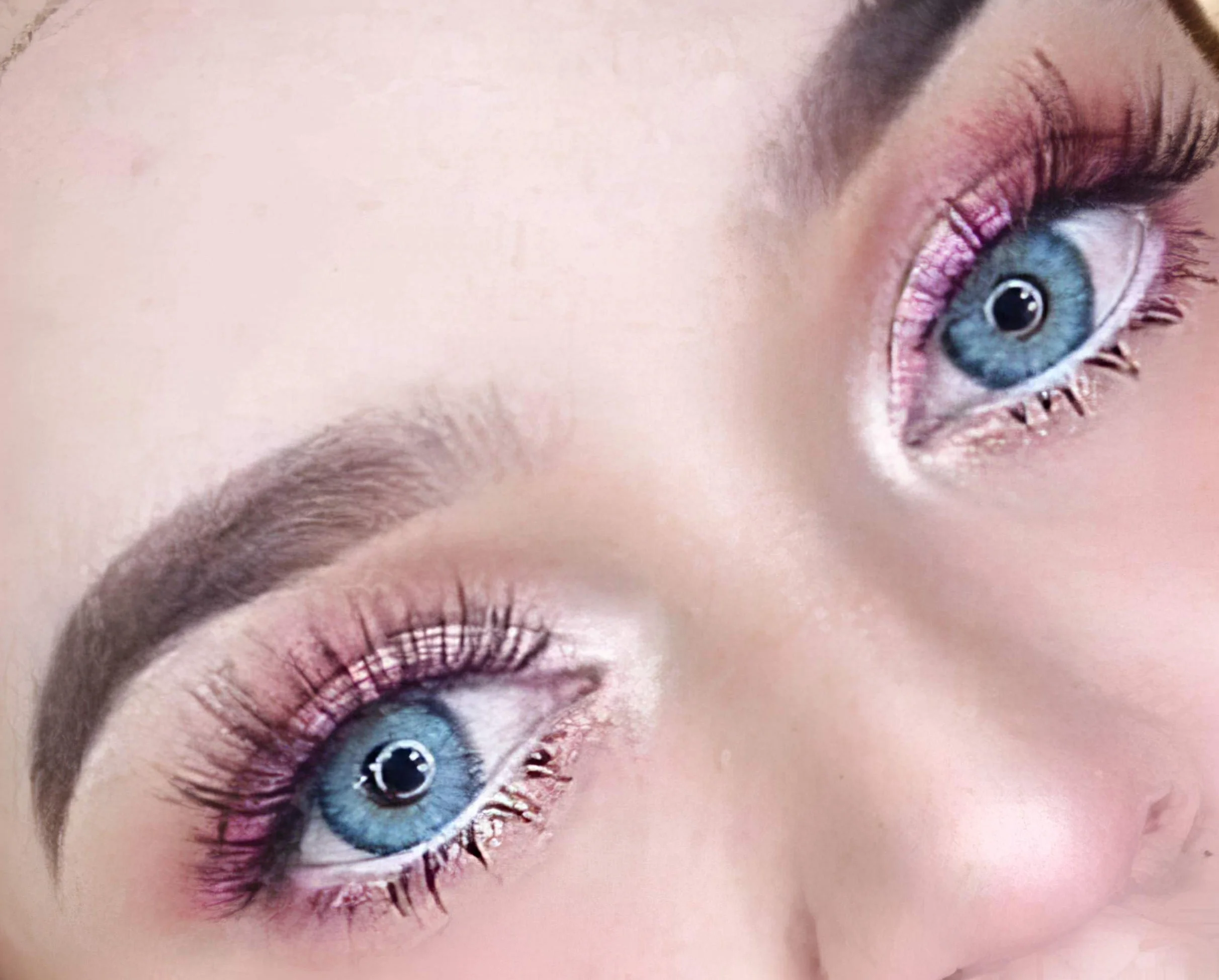GLAMLENS SILIKON COMFORT NEWNESS soczewki kontaktowe niebieskie naturalne DIA 14.50 1 para (2 sztuki) bez korekcji 0.00 dioptrii