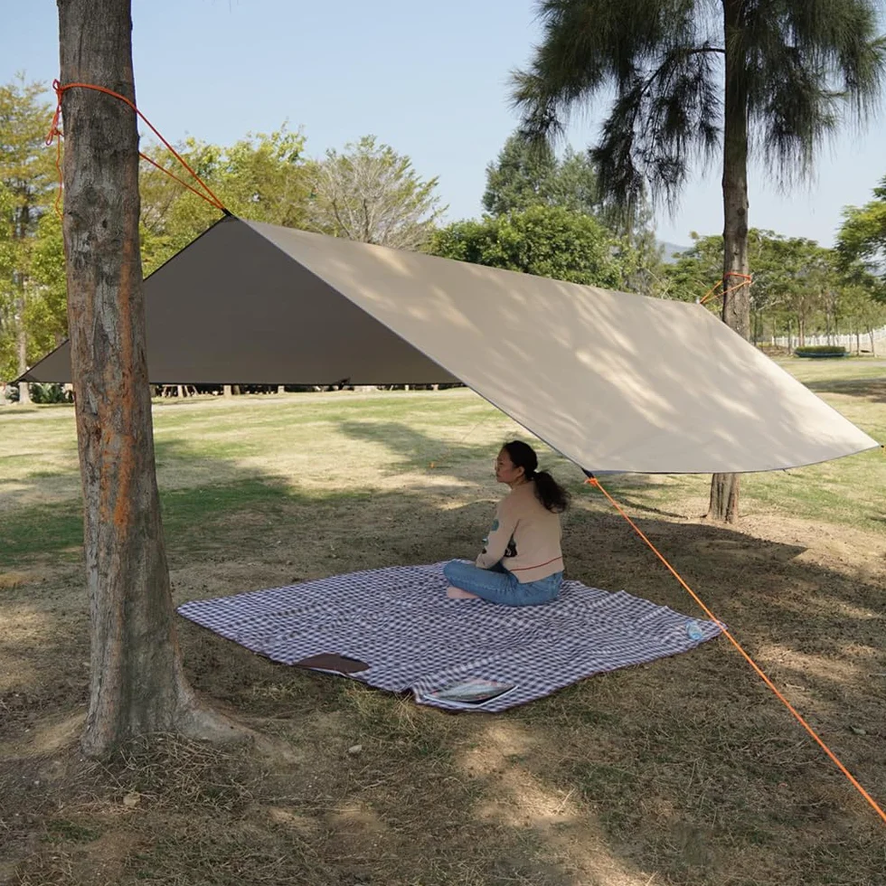 Tendalino Camper Impermeabile 3x5 Tenda da Sole per Auto e SUV