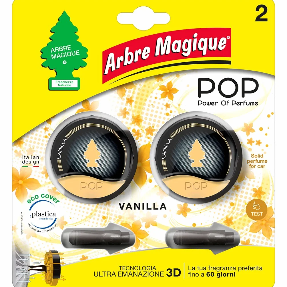 Arbre Magico Profumatore per Auto Vaniglia Bipack 2x9,5g