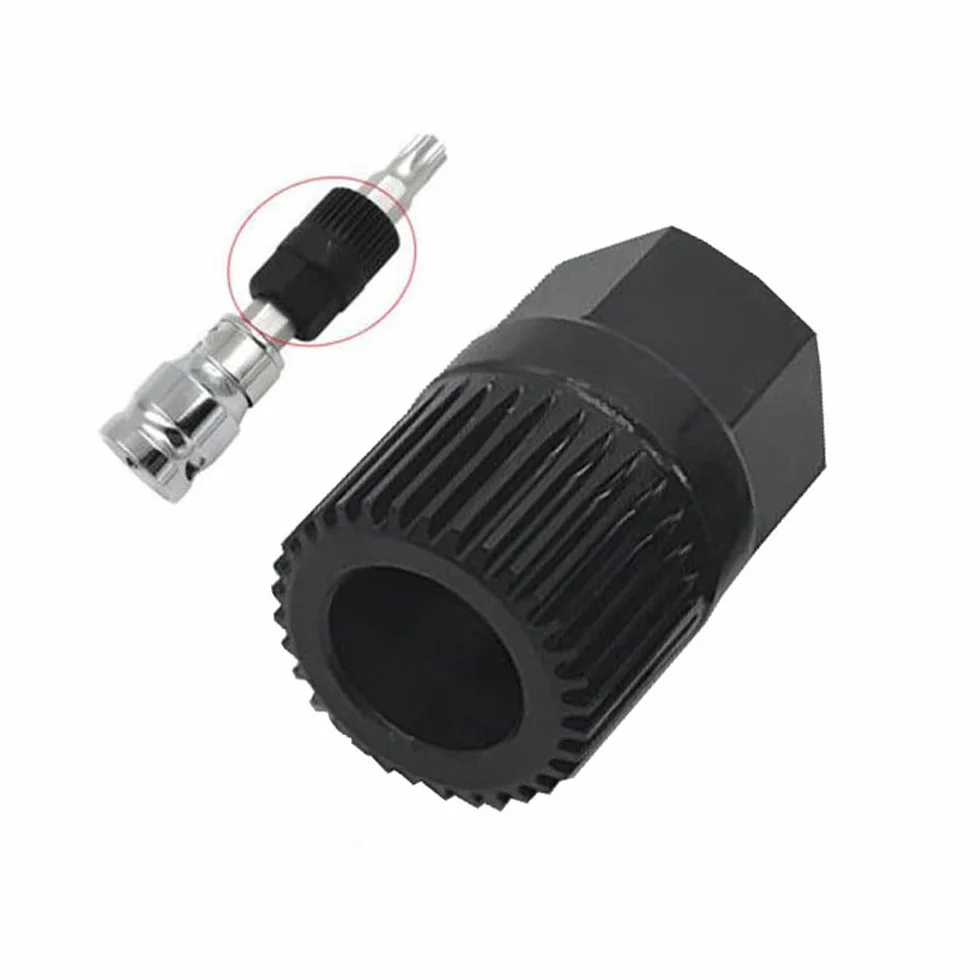Shkalacar 33T Alternatore, Frizione Generatore Puleggia Rimozione Presa Bit Strumento Accessorio Riparazione Auto