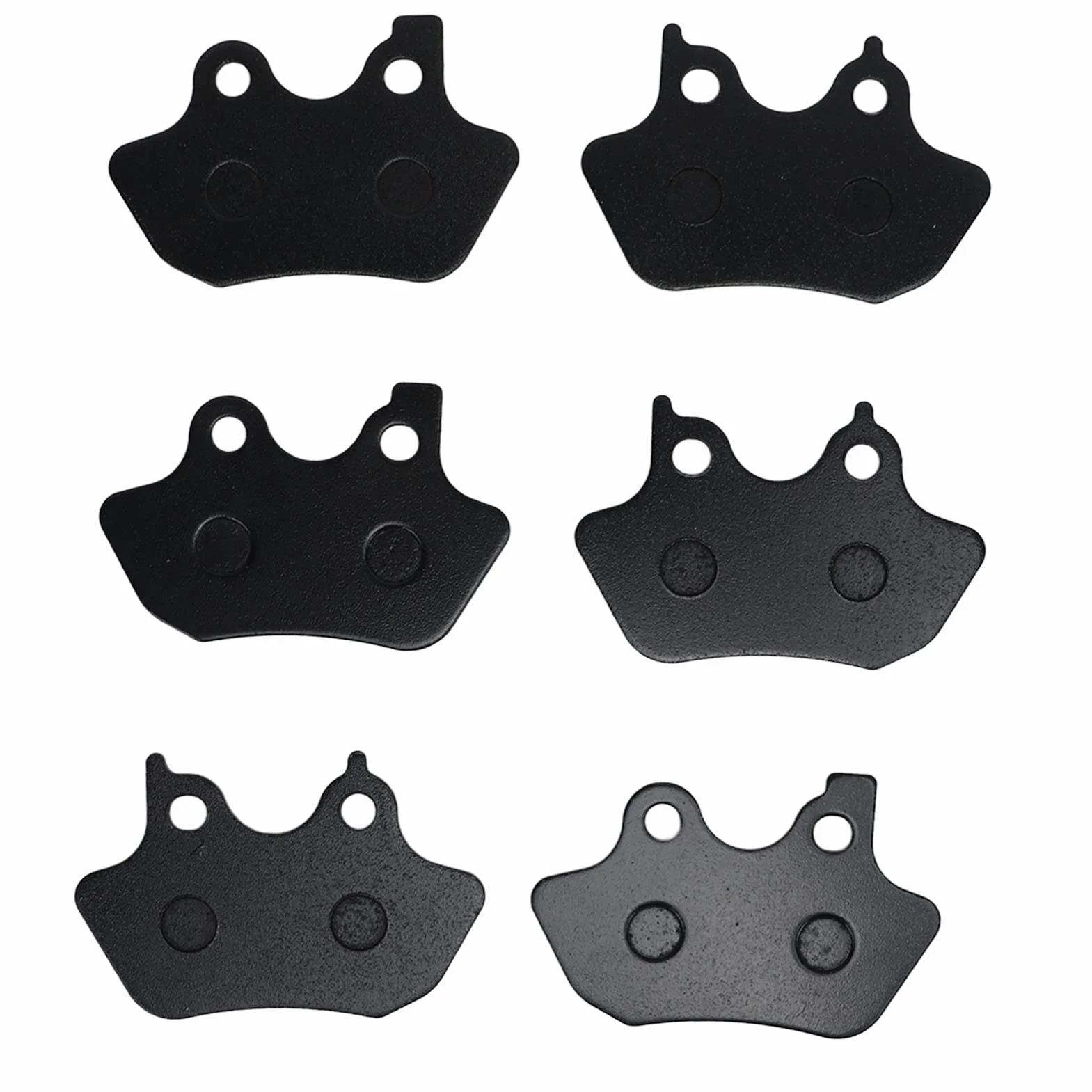 Aramox FA400 Set di 6 Pastiglie Freno Anteriori Posteriori in Metallo
