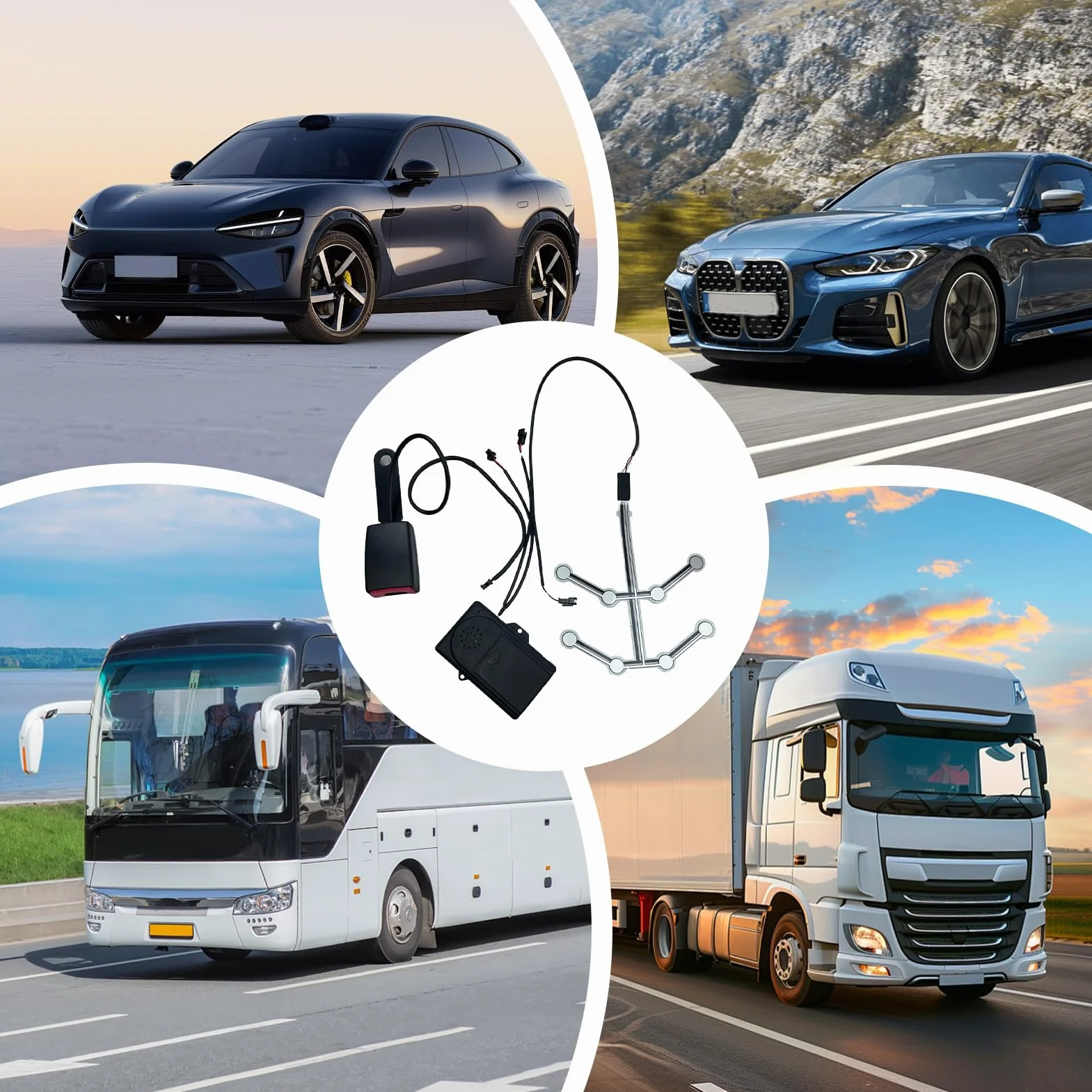 Sensore di pressione del seggiolino auto - Sensore di avvertimento della cintura di sicurezza | Sensore di pressione della cintura di sicurezza | Sensori della cintura di sicurezza