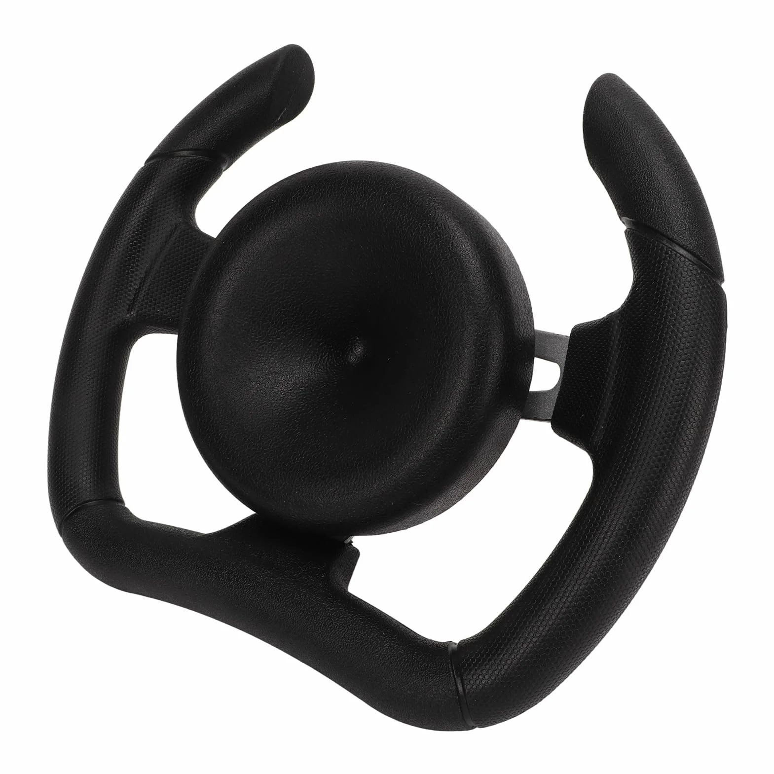Volante da Corsa 277 mm Nero Ergonomico per Kart e Veicoli a 4 Ruote