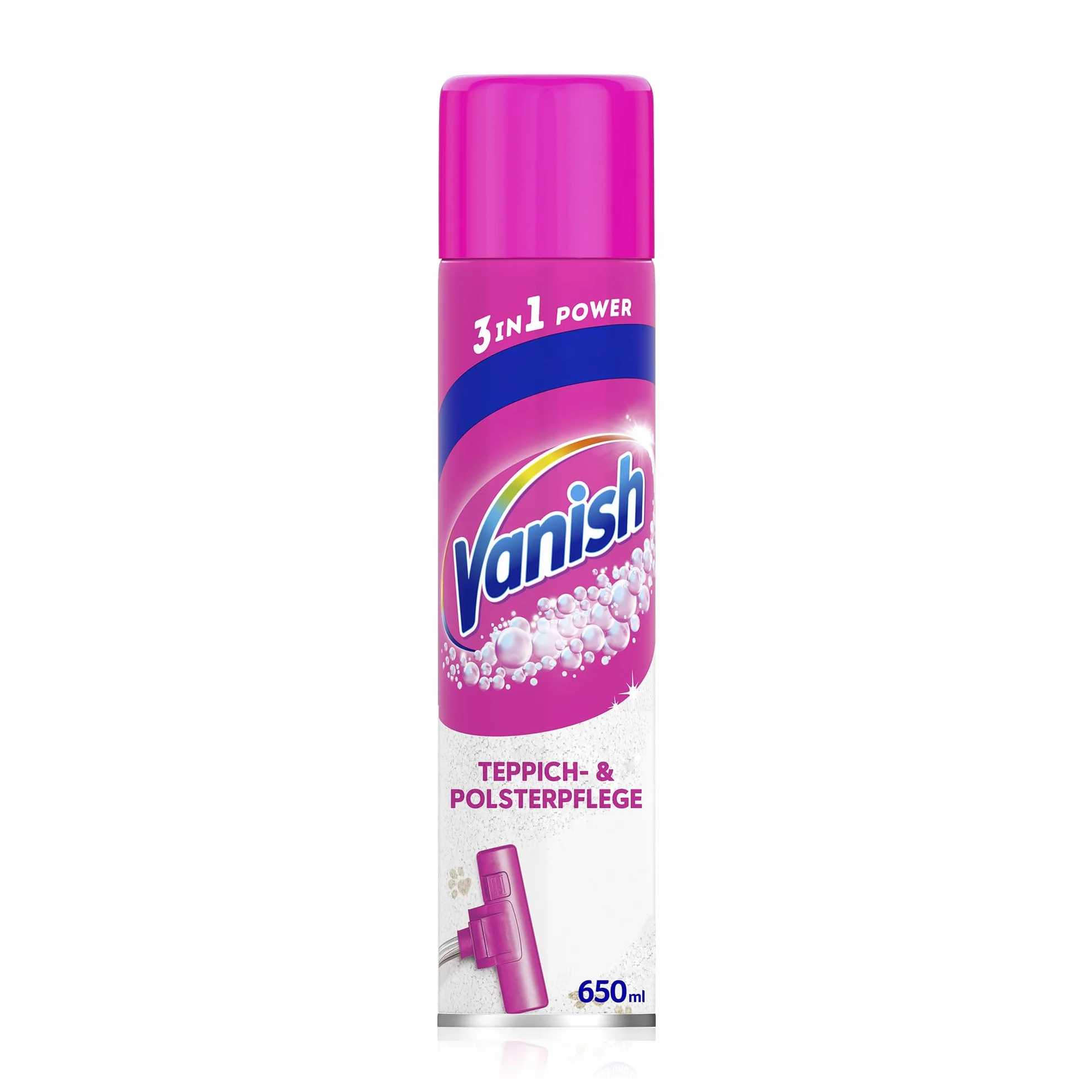 Vanish GOLD Power Detergente per tappeti in schiuma Extra forte 650 ml