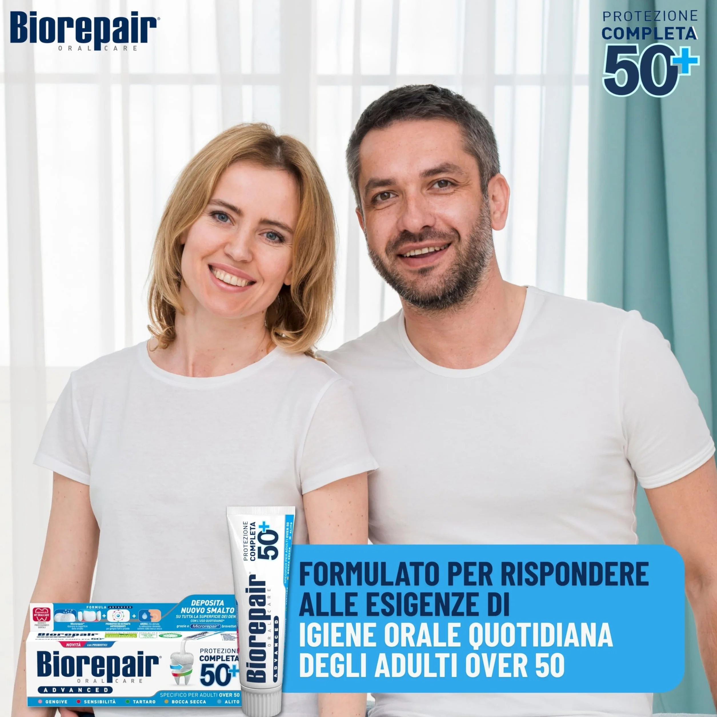 Biorepair Dentifricio Advanced Protezione Completa 50+ 75ml