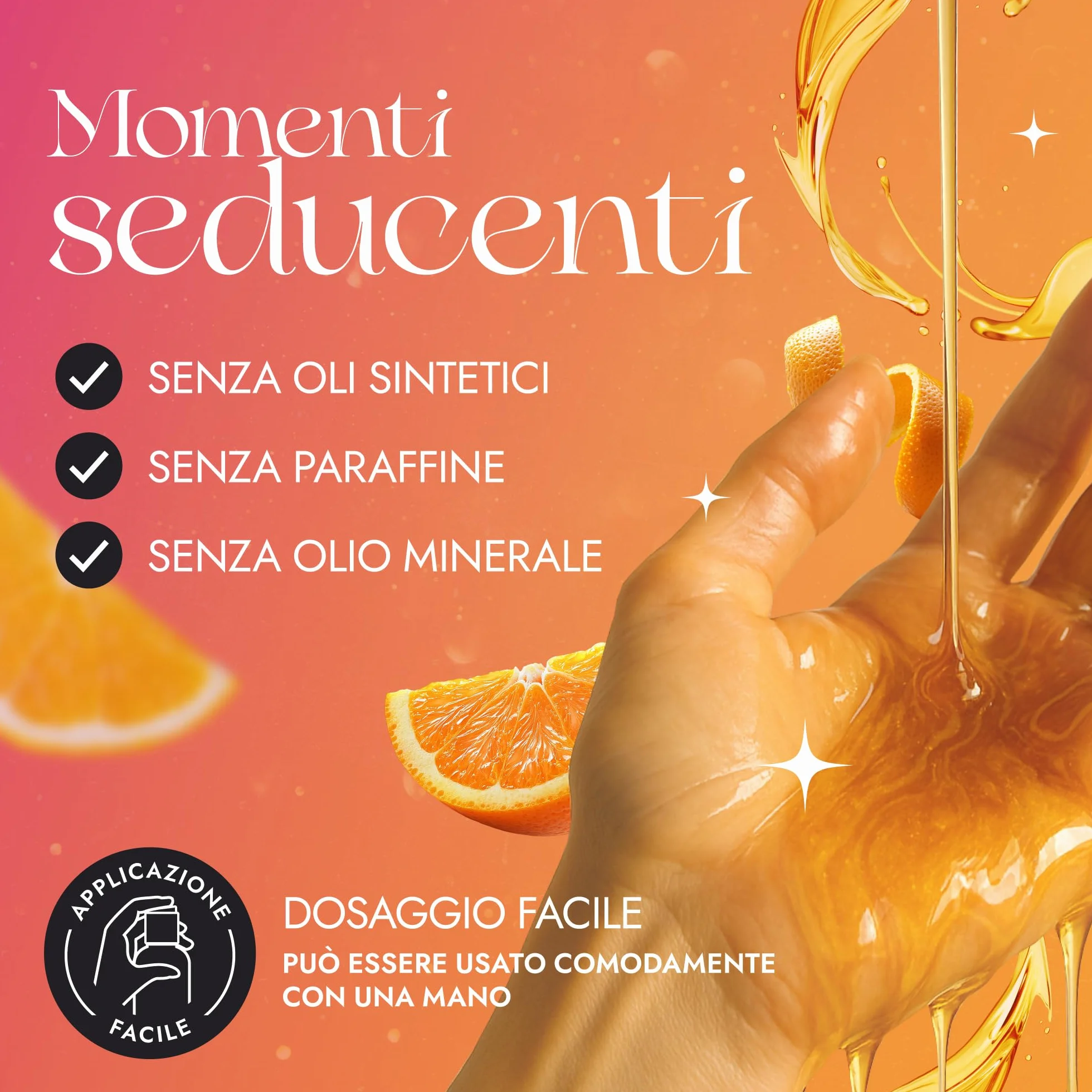 Olio da massaggio LOOVARA OH RRRANGE 150 ml al profumo di arancia