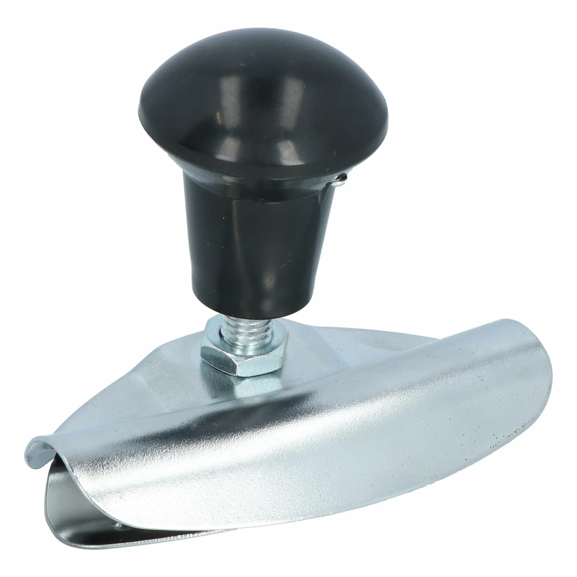 CARPOINT Pomello volante nero cromo 2512701