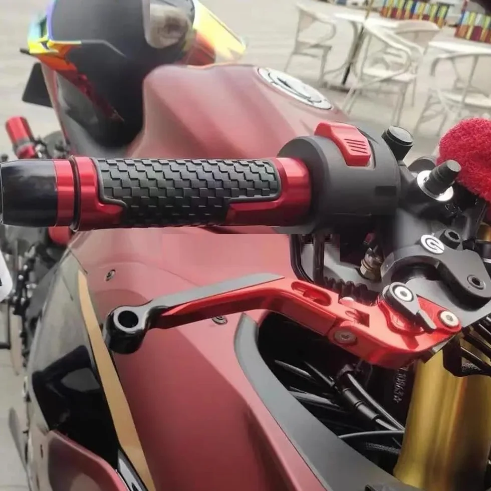 Yamaha TMAX 500 Pieghevole Regolabile Leve Freno Frizione Manopole 2008-2023 Nero